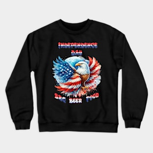 Majestic Eagle Patriotic Pride Crewneck Sweatshirt